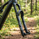 FOX Decal Kit: 2021, 38, P-S, E-Bike+, Grau Matt - stylisches Upgrade für Federgabel