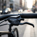 SHIMANO Schalt Bremshebel ST-EF500 3-fach links Schwarz 2 Finger - für mechanische V-Brakes