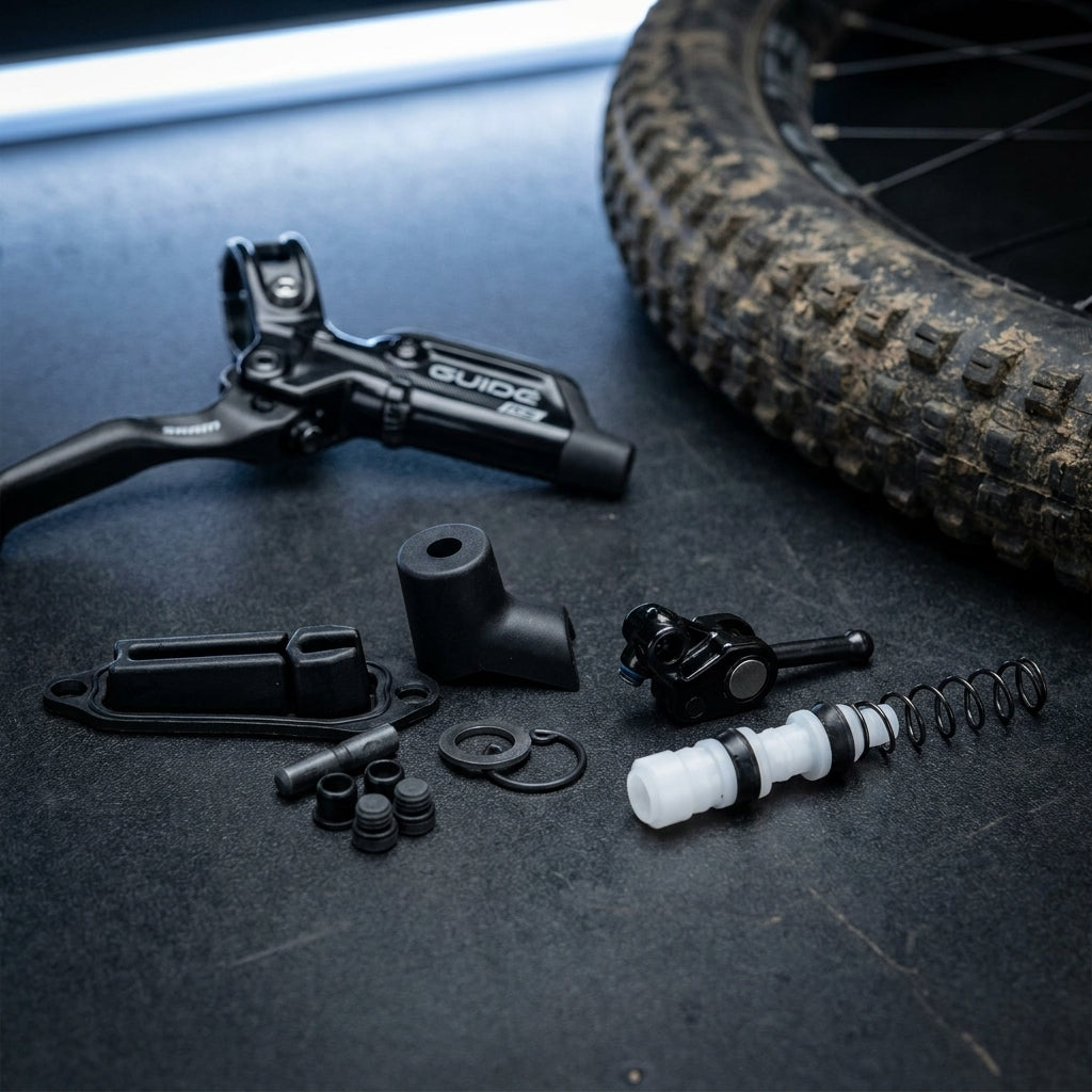 SRAM Guide RS Hebel Service Kit: Ersatzteile zur zuverlässigen Wartung der Guide RS Bremshebel.