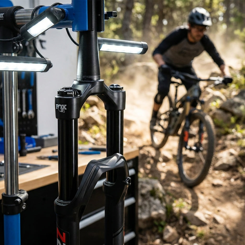 FOX Service Set Marzocchi Z2 34 RAIL Topcap für präzise Federgabel-Performance. Wartung für sensibles Ansprechverhalten Mountainbike.