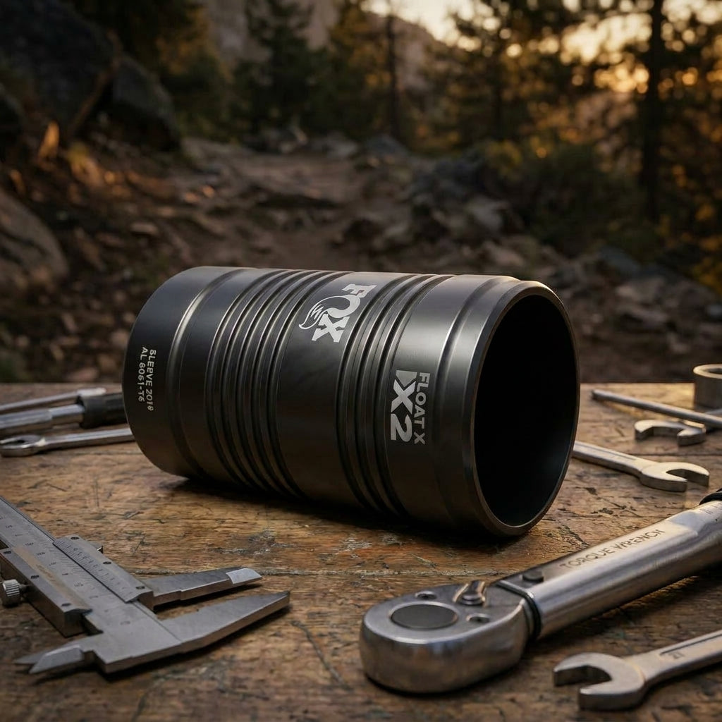 FOX Sleeve 2019 Float X2 Dämpferhülse MTB. AL 6061-T6, robust, präzise. Für Enduro, Trail, Downhill Performance & Haltbarkeit.