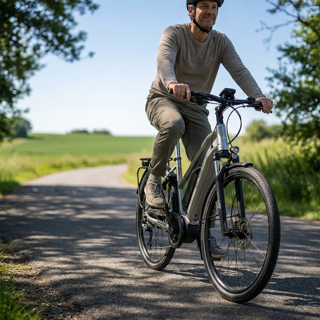SR-Suntour SP12 NCX Federsattelstütze in Silber. Für optimalen Fahrrad-Komfort und Dämpfung auf jeder Fahrt. Robust und einstellbar.