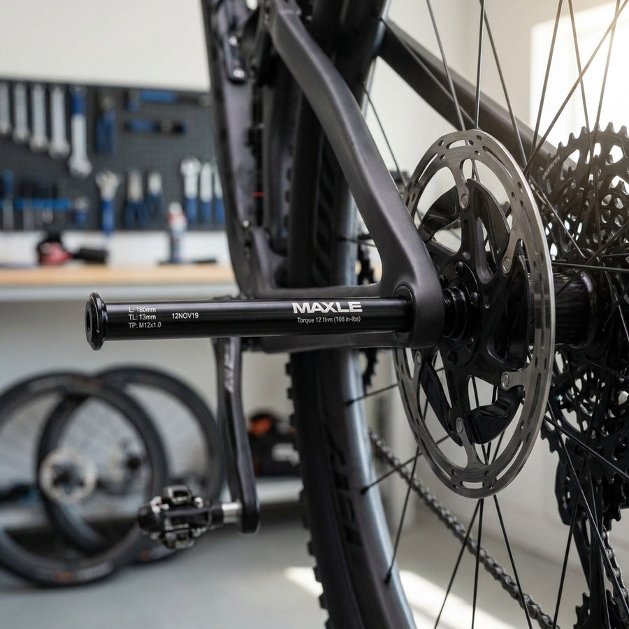 SRAM Maxle Stealth Steckachse hinten M12x1,0 180mm. Leichte, steife Achse für Mountainbikes, Trail, Enduro, Cross-Country.
