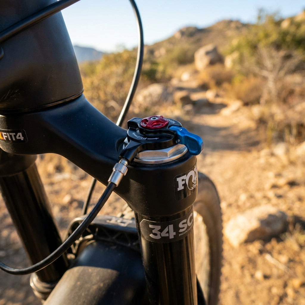 FOX Service Set 2020 34 SC FIT4 Topcap Assy Remote für präzise Federgabel Wartung und Mountainbike Performance.