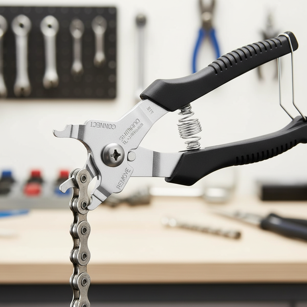 Shimano TL-CN10 Kettenschlosszange für Fahrradkette, Kettenschlosswerkzeug zum Öffnen und Schließen.