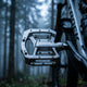 SHIMANO Pedal PD-GR500 Silber Flat Pedal - robustes Plattformpedal für Trail und All Mountain