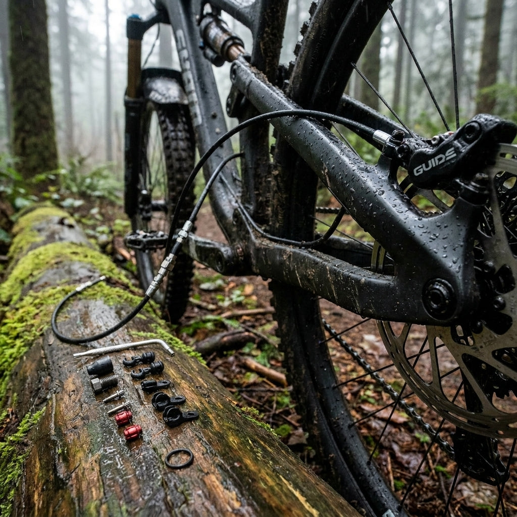 SRAM Hydraulikleitung Guide schwarz 2000 mm für präzise Mountainbike Bremsleistung. Optimiert für Guide RSC/RS/R Bremsen.
