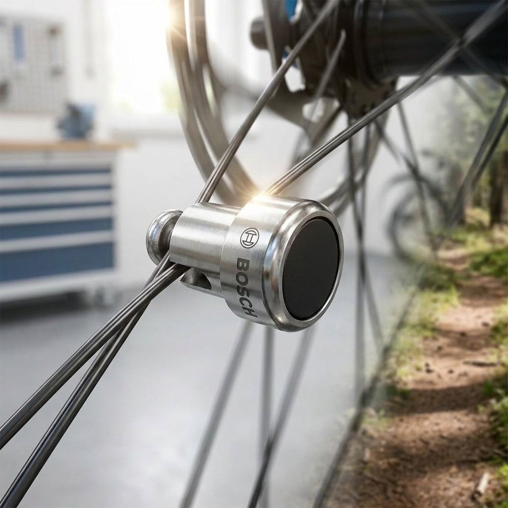 Original Bosch Speichenmagnet (eBike-System 2) für präzise Geschwindigkeitsmessung und zuverlässige Motorunterstützung an deinem E-Bike.