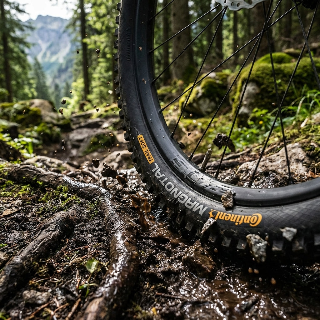 Continental Magnotal Trail Soft Faltreifen 29 Zoll schwarz, Mountainbike-Grip für gemischtes Gelände. Tubeless-Ready.