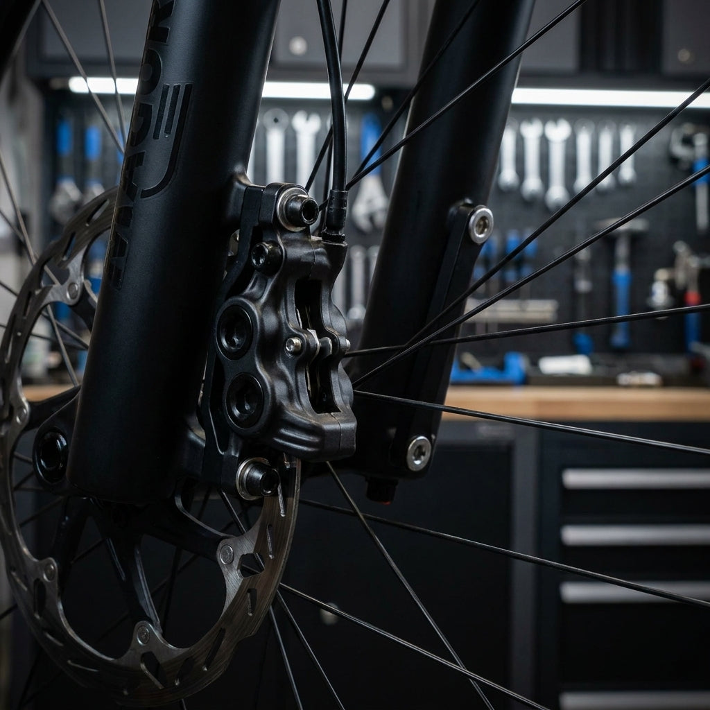 MAGURA Spacer 1,5mm Postmount für präzise Scheibenbremsen-Ausrichtung 200-203mm. Optimiert Bremsleistung & reduziert Geräusche.