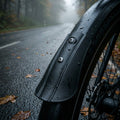 SKS Germany Spoiler XXL 53 mm Spritzschutzverlaengerung fuer Fahrrad Schutzbleche zur Montage mit Kunststoffnieten schwarz