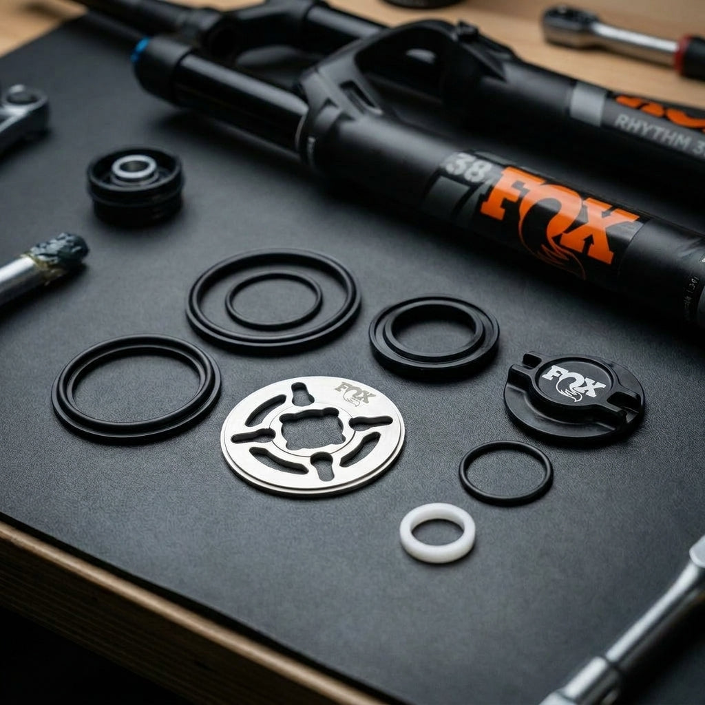 FOX Service Set Neg Plate Subassembly Rhythm 38. Präzises Tuning-Kit für FOX Federgabeln. Wartung für optimale Performance.