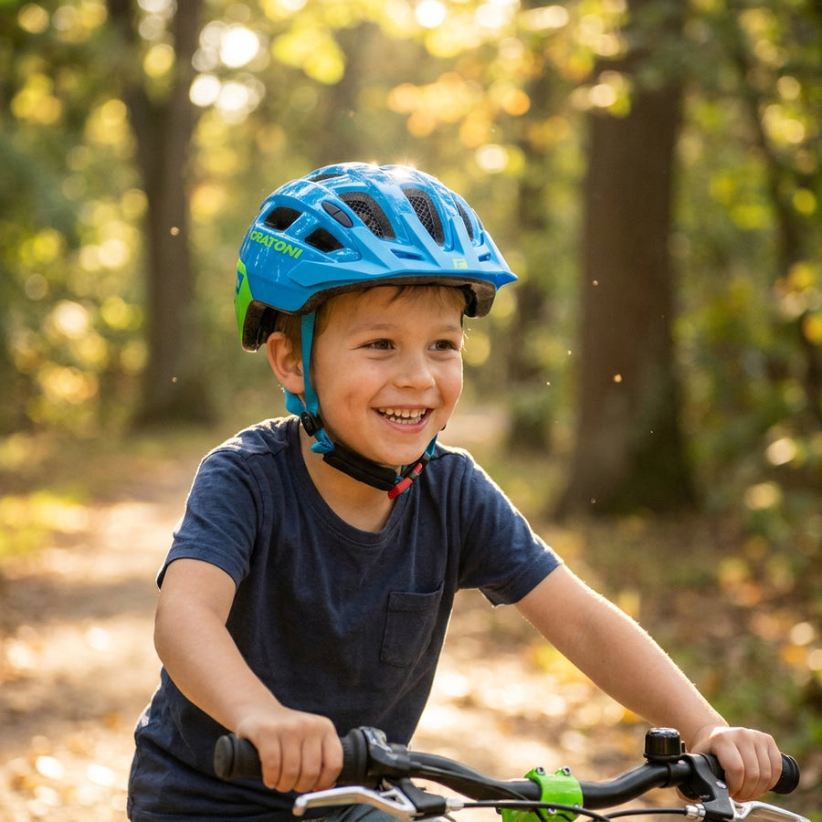 Cratoni Maxster Kinderfahrradhelm: Sicherer Fahrradhelm für Kinder mit optimaler Passform, hoher Schutz und Komfort beim Radfahren.