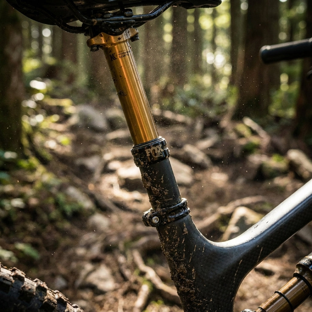 FOX Transfer Neo Upper Post 34.9 Kashima 150 mm: Hochwertiges Teleskopstützen-Oberteil für MTB und Trail. Präzision, Langlebigkeit.