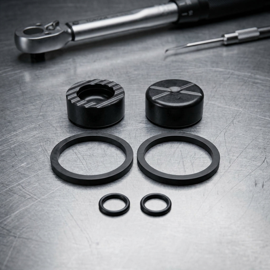 Avid Caliper Piston Kit für Elixir/XX Bremsen. Original Ersatzteil für Fahrrad Bremskolben Reparatur, maximale Sicherheit und Leistung.
