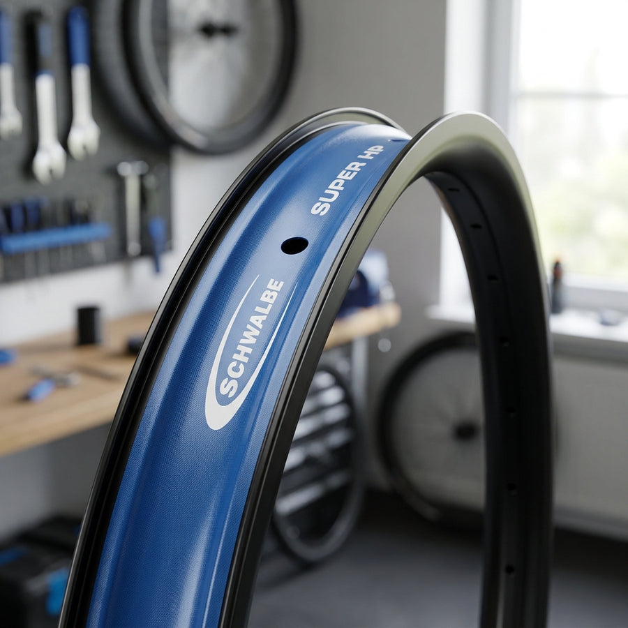 Schwalbe Super High Pressure Felgenband 27.5", 32-584, TPU. Pannenschutz für Fahrradreifen, hohe Drücke, Langlebigkeit.