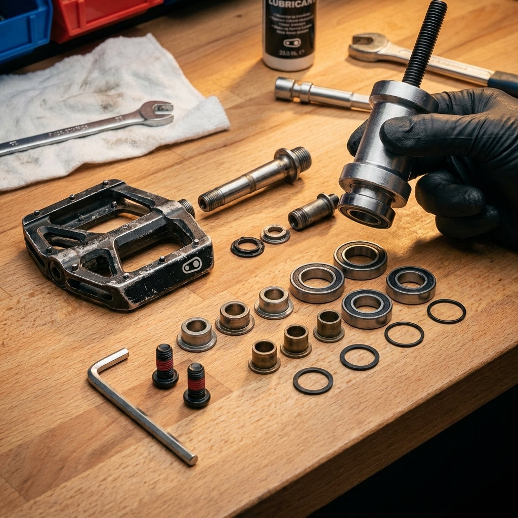 Crankbrothers Pedal Refresh Service Rebuild Kit: Hochwertige Wartung für alle Crankbrothers Pedale mit Enduro Bearings.