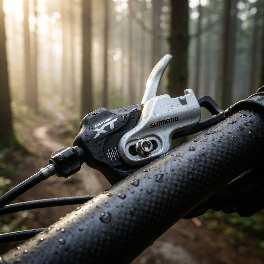 Shimano Deore XT SL-M780-I Schalthebel links für 2/3-fach MTB Antriebe mit I-Spec B Integration.