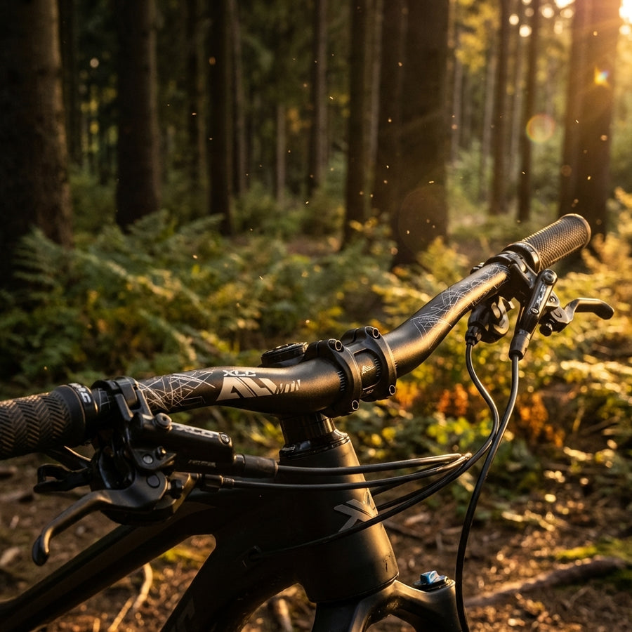 XLC All MTN Riser-Bar HB-M19 Mountainbike Lenker 780mm in Schwarz matt für maximale Kontrolle auf dem Trail.