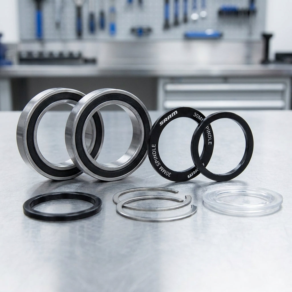 Truvativ BB30 Innenlager 68/73mm: leichte, steife Fahrradlager und Spacer für BB30-Rahmen.