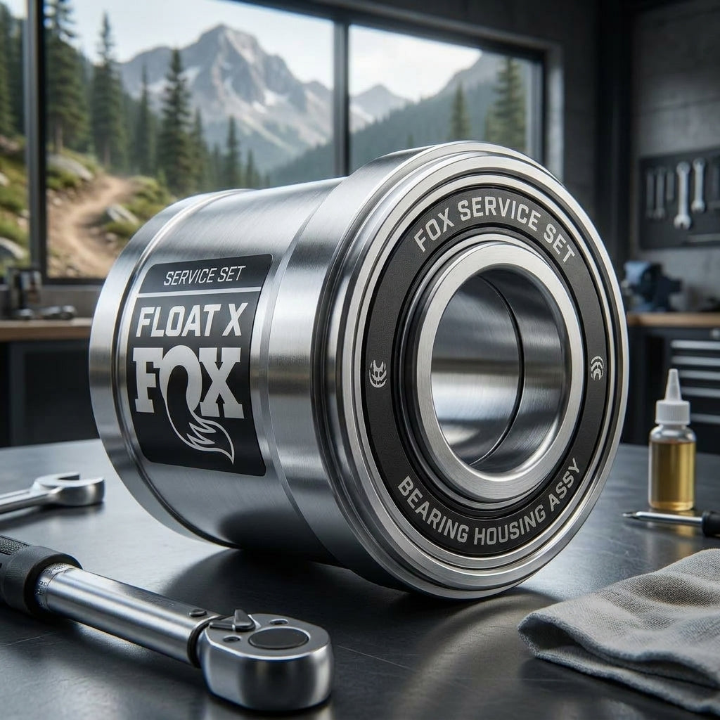 FOX Service Set Bearing Housing Assy für FLOAT X Dämpfer. Präzise Wartung für Mountainbike Fahrwerk. fahrradteiole.com.