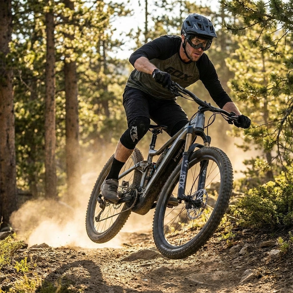 FOX Live e3a Controller für Giant Trance X e+ Pro 29 E-MTB. Präzise elektronische Fahrwerkskontrolle.