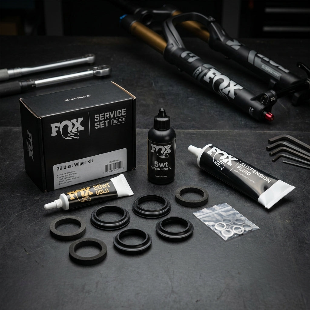 FOX Service Set 36 P-S zur Federgabel Wartung. Original-Kit für 27.5/29 Zoll MTB Gabeln, präzise und zuverlässig.