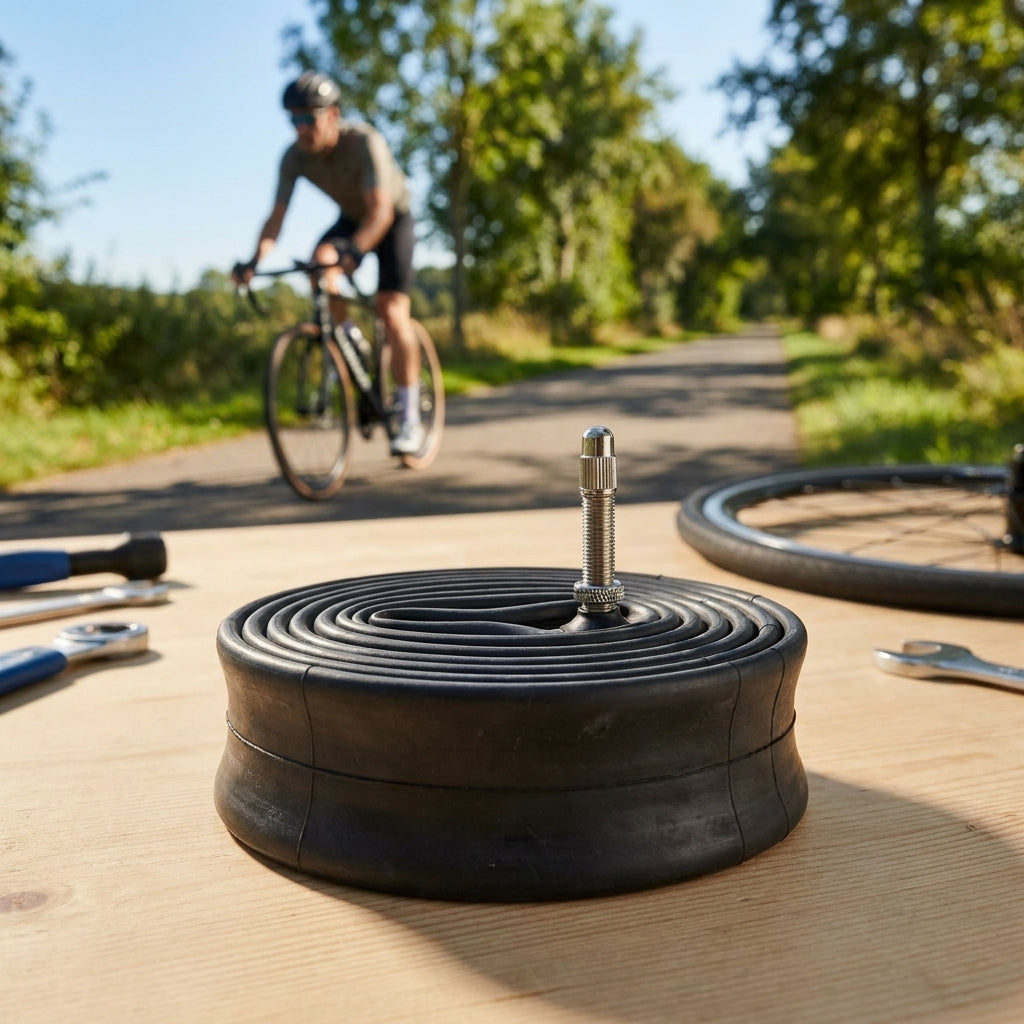 Schwalbe Fahrradschlauch DV13 VM 40/62-559 40mm für 26 Zoll Laufräder. Zuverlässig, langlebig, hohe Luftstabilität.