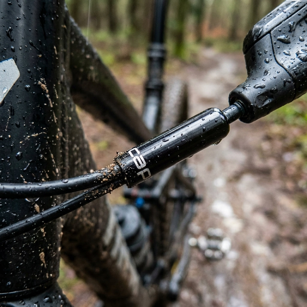capgo OL gedichtete Aluminium Endkappen für 4mm Schaltaußenhüllen. Schützen Fahrrad Schaltzüge vor Schmutz und Feuchtigkeit.