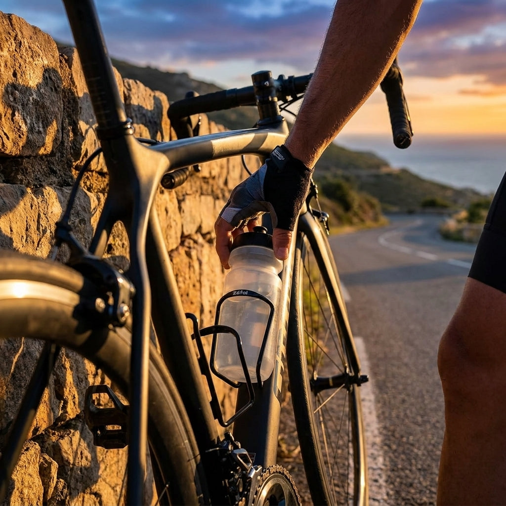 Zefal Trinkflaschenhalter 124 Alu schwarz: Robuster Aluminium-Fahrradhalter für sicheren Transport von Trinkflaschen. Ideal für Radtouren.