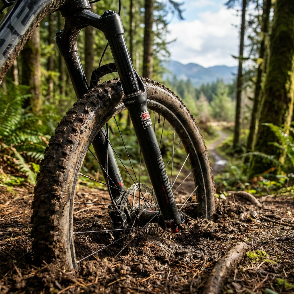 RockShox LowerLeg 29 Zoll Tauchrohr für Pike Federgabel, Diff. Black, mit PRV Ventilen. Mountainbike Ersatzteil für 2023+
