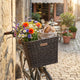 Basil Vorderradkorb Bremen FM Rattan dunkelbraun 26x35x27 cm