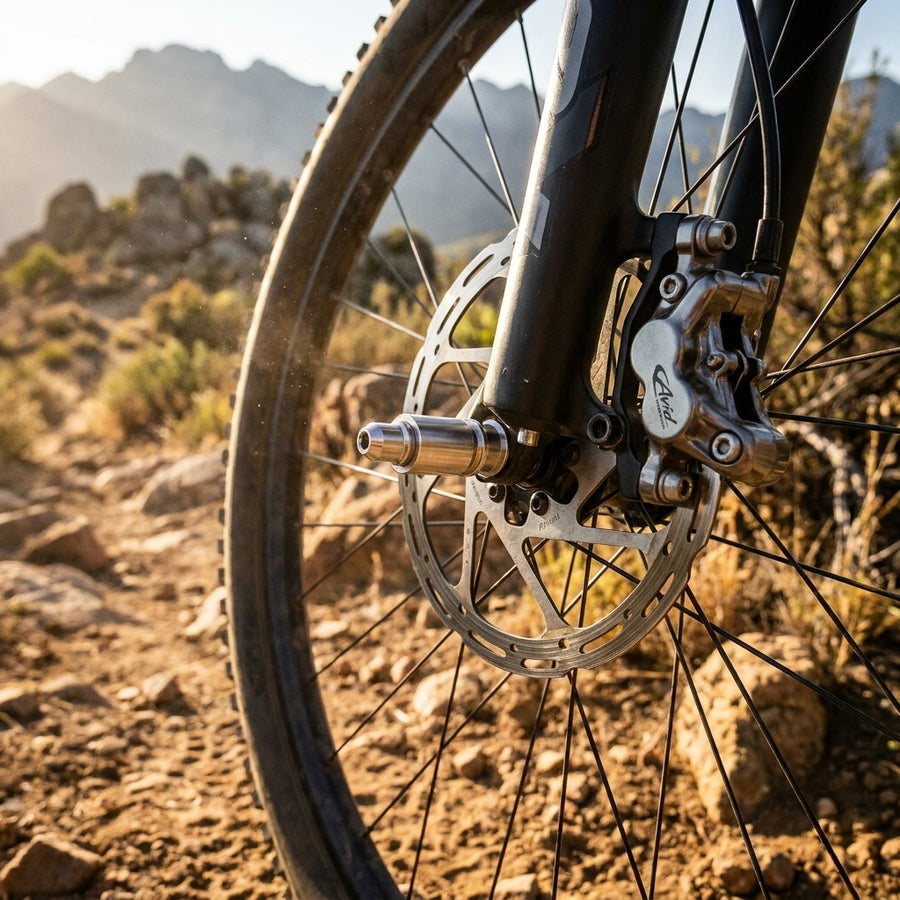 Avid Disc Adapter 10S für 170mm Scheibenbremse am Mountainbike. Robuste Stahlkonstruktion für präzise Bremskraft.