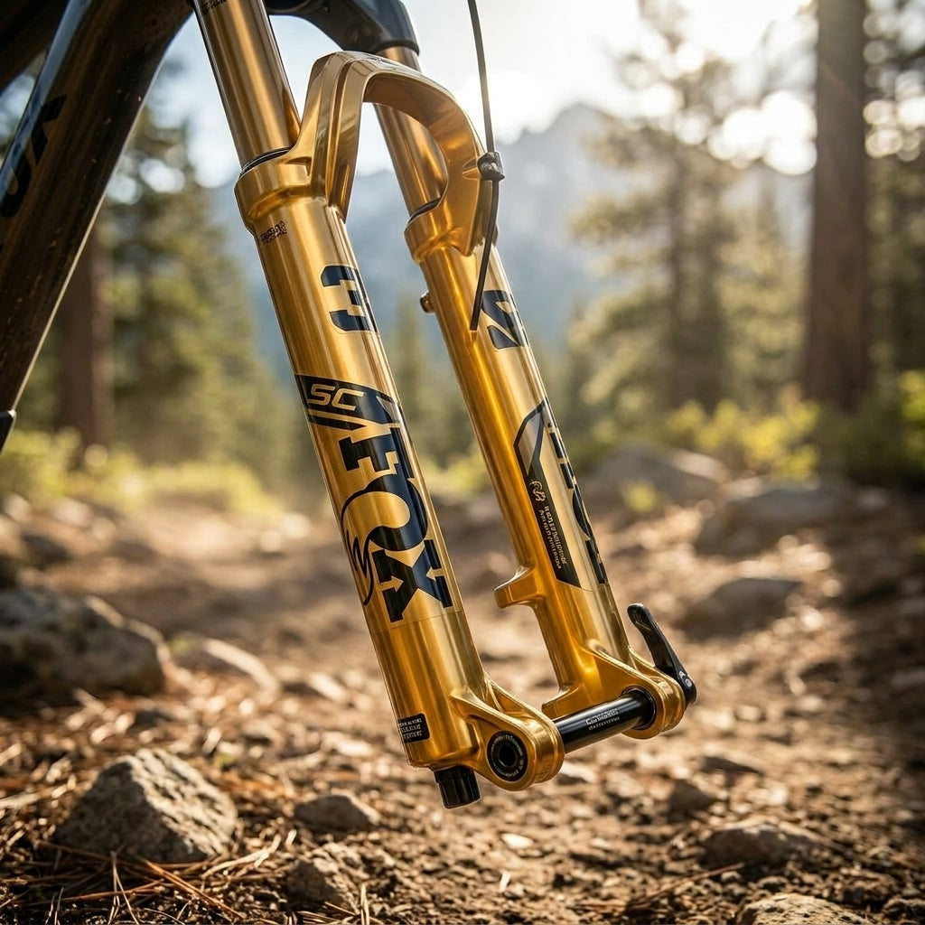 FOX Service Set 34 SC 29" 120mm Podium Gold. Präzises Upgrade für Mountainbike Federgabeln. Optimiert Performance.