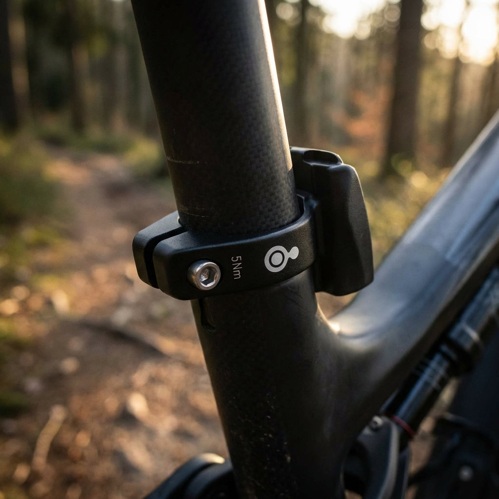 Monkey Link Sattelklemme SC 34,9mm Schwarz für sichere Sattelstützenbefestigung an MTB & E-Bike. Hochwertiges Aluminium.