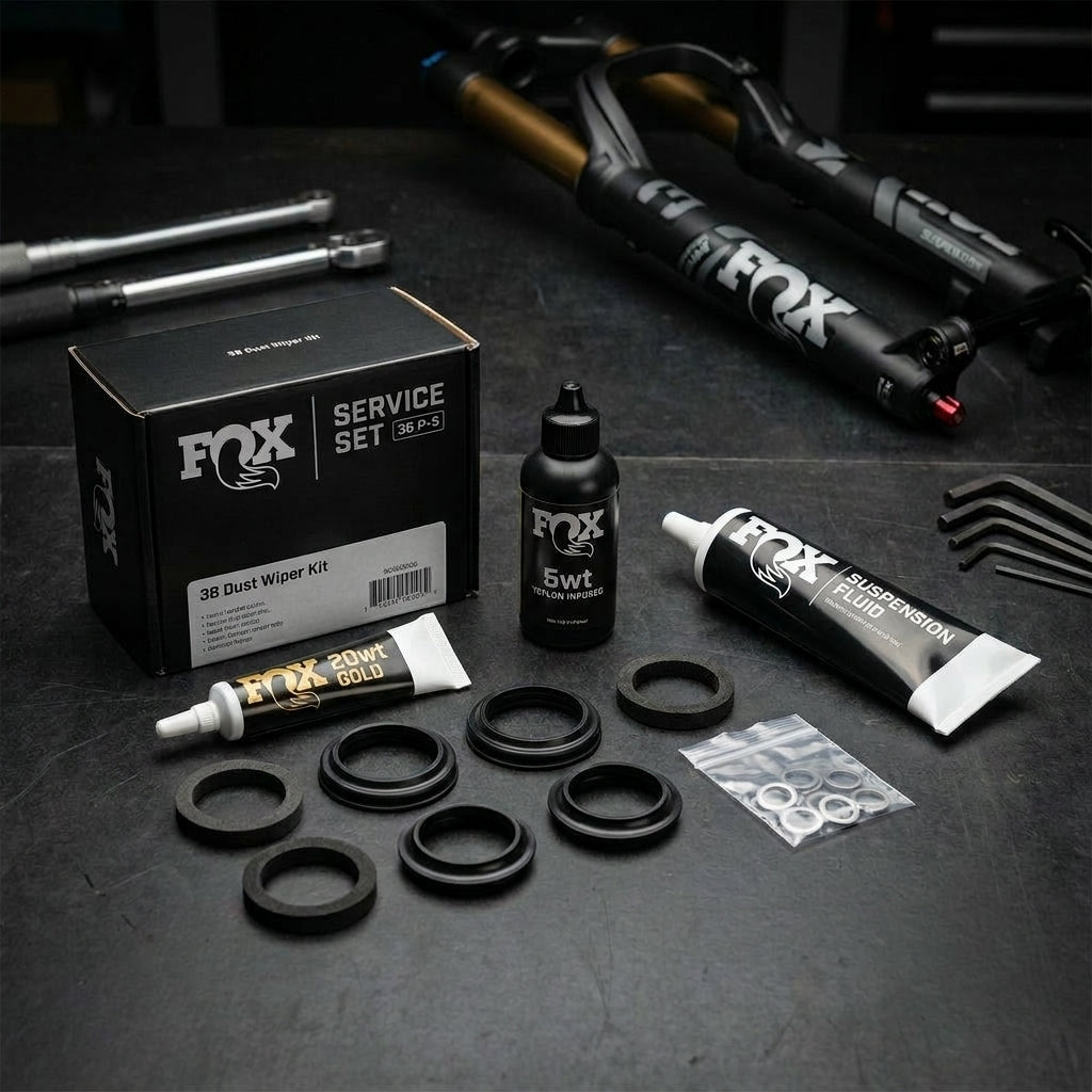 FOX Service Set 36 P-S für Federgabel Wartung. Originalteile für FOX 36 Gabeln. Maximale Performance & sensibles Ansprechverhalten.