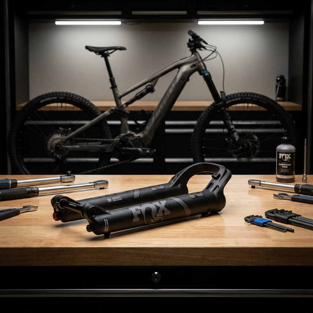 FOX Service Set 2022 Fox E-SUV (34) 27.5" Lower Leg Assembly matt. E-MTB Federgabel Ersatzteil für Wartung.