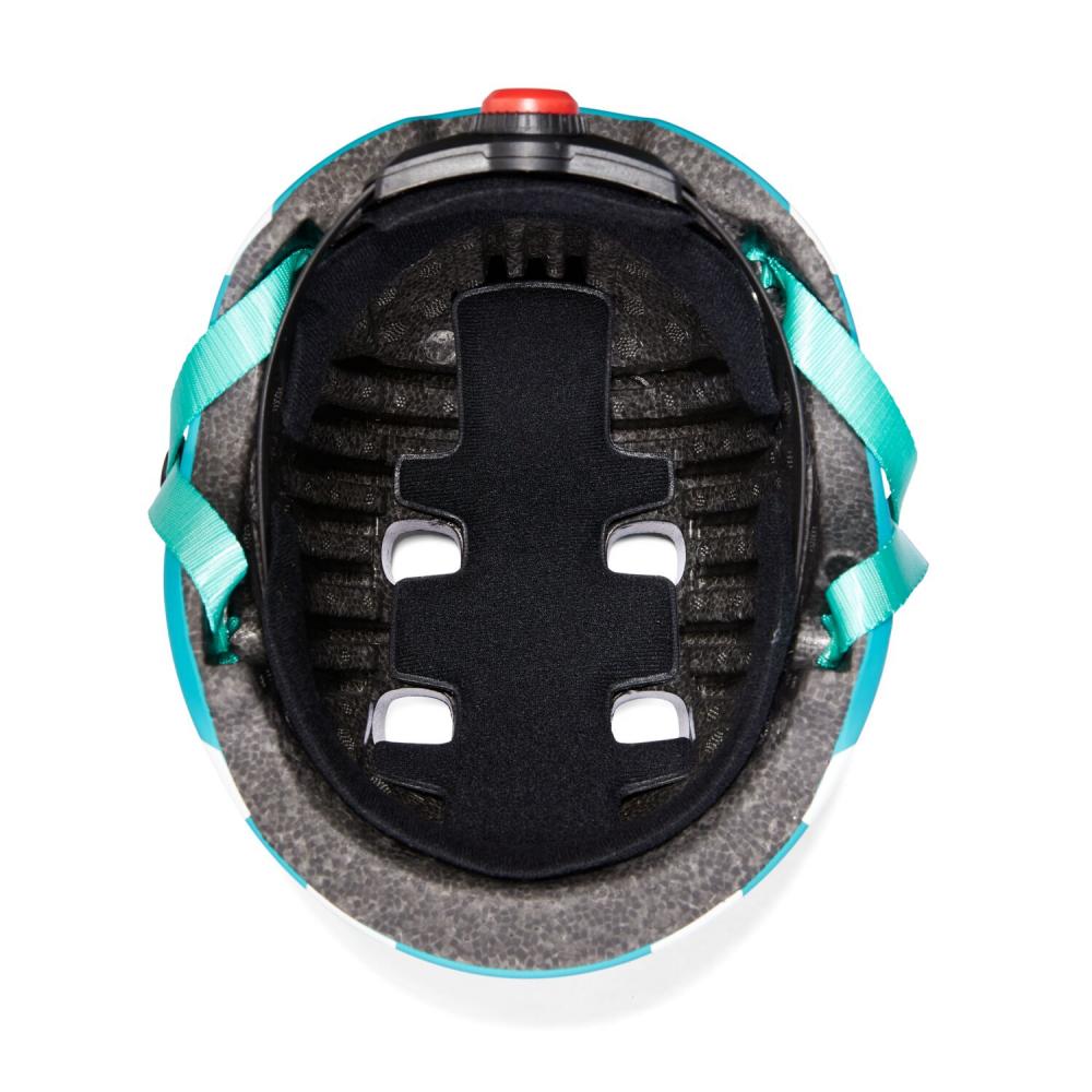 AFFENZAHN Micro Helm Hai Petrol Größe S