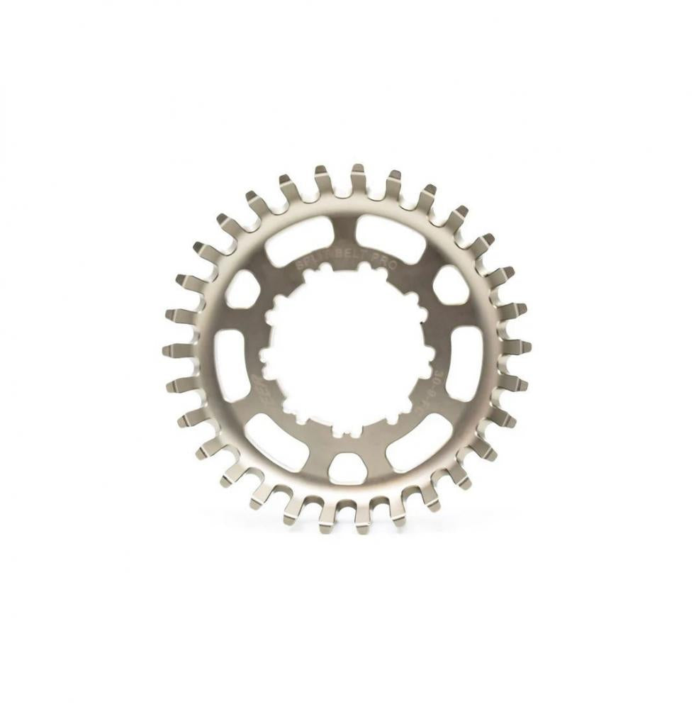 Veer Split Belt Pro Hintere Riemenscheibe, HG Freilaufkörper, 9-Spline, 30 Z., silver