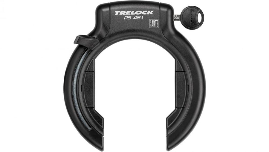 Trelock Rahmenschloss RS 481 NAZ, schwarz, mit nicht abziehbarem Schlüssel.