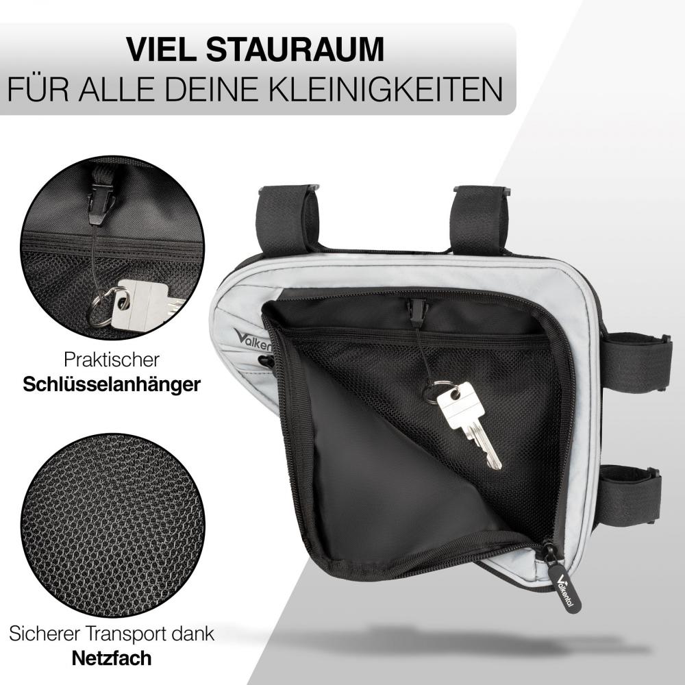 Valkental Rahmentasche Triangle Bag reflective