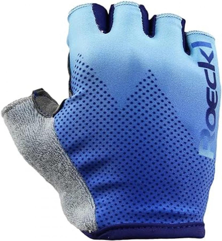 Roeckl Sports Juniors Bike Fingerhandschuhe Tarifa blue shadow Größe 5