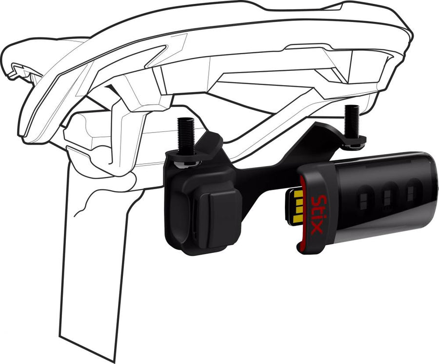Specialized STIX Sattel MOUNT BLK ONE SIZE BLACK - sichere Lichtbefestigung am Sattel