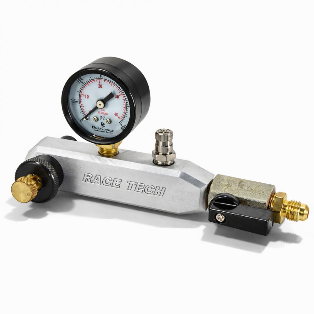 FOX Race Tech N2 Gauge Zero Loss 600 PSI Werkzeug für FOX Float Dämpfer Stickstoff Druckmessgerät Präzisions Manometer Suspension Service Tool 398-01-240