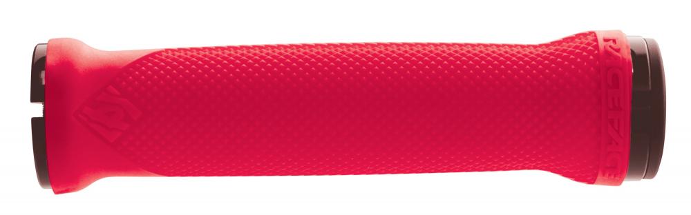 Race Face Love Handle Lock-On Griff, 28-33mm, rot - maximaler Grip und Kontrolle