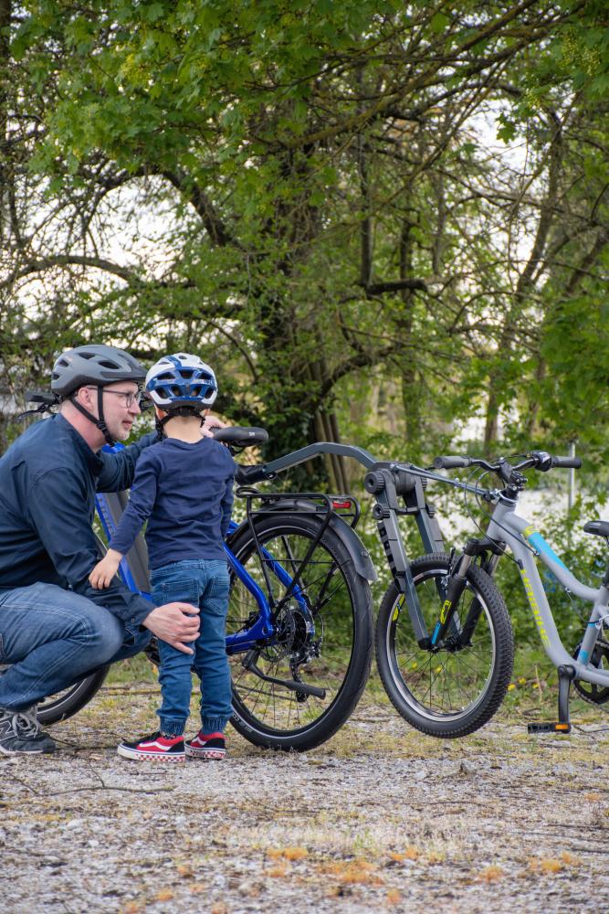 XLC Tandem-Stange TW-S03 Befestigung Sattelstütze