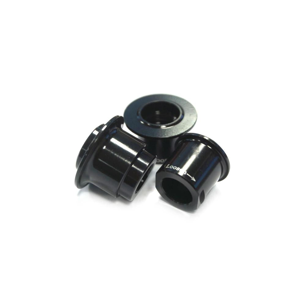 Race Face Trace 10D End Cap Endkappen Kit HR 12x142/148 mm schwarz - präziser Nabenabschluss