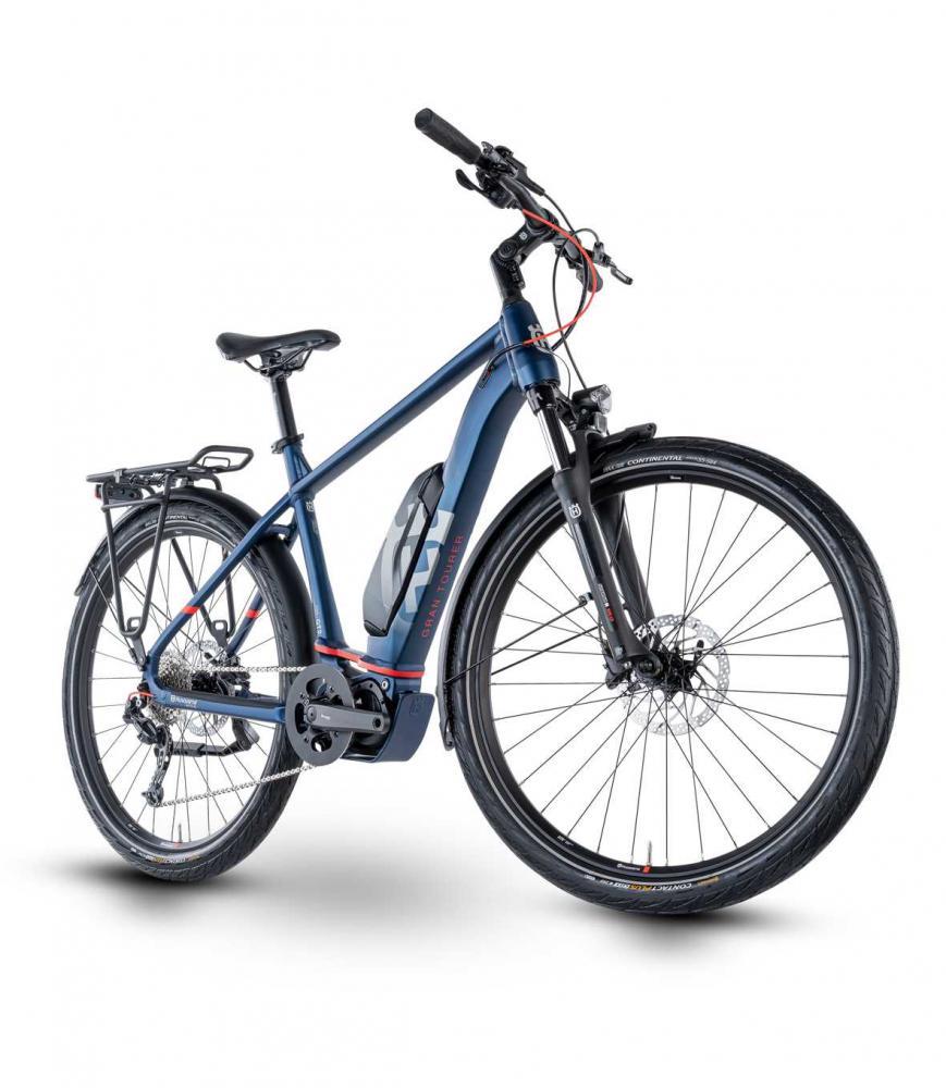 Husqvarna Gran Tourer GT2 Gent 27.5"x60cm 9S Deore, 21 S-E6100-504 d.blue/red matt