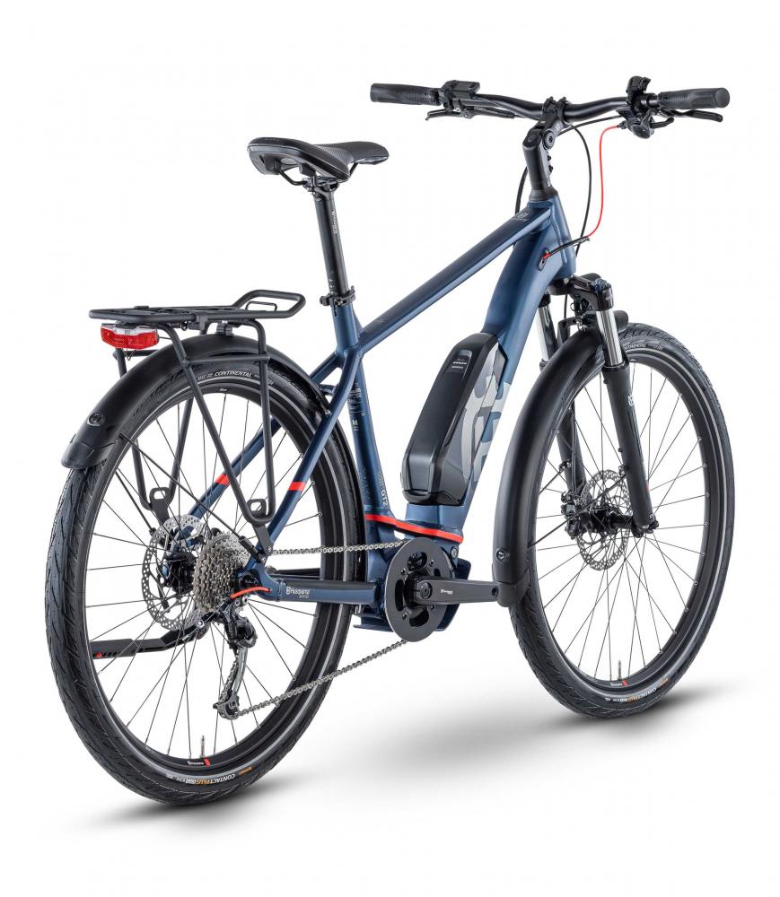 Husqvarna Gran Tourer GT2 Gent 27.5"x60cm 9S Deore, 21 S-E6100-504 d.blue/red matt