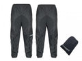 CHIBA Technische Regenhose - wasserdicht, winddicht, atmungsaktiv, Reflektoren, XL, schwarz